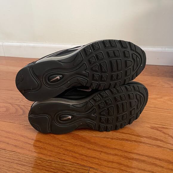 Nike Air Max 97 Womens 9.5 Black Barely Rose CU4751-001 Running Sneakers Casual - Picture 7 of 9